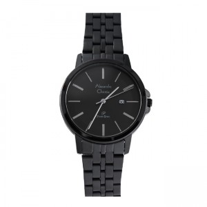 Alexandre Christie AC 1036 Full Black Steel Lady LDBIPBA